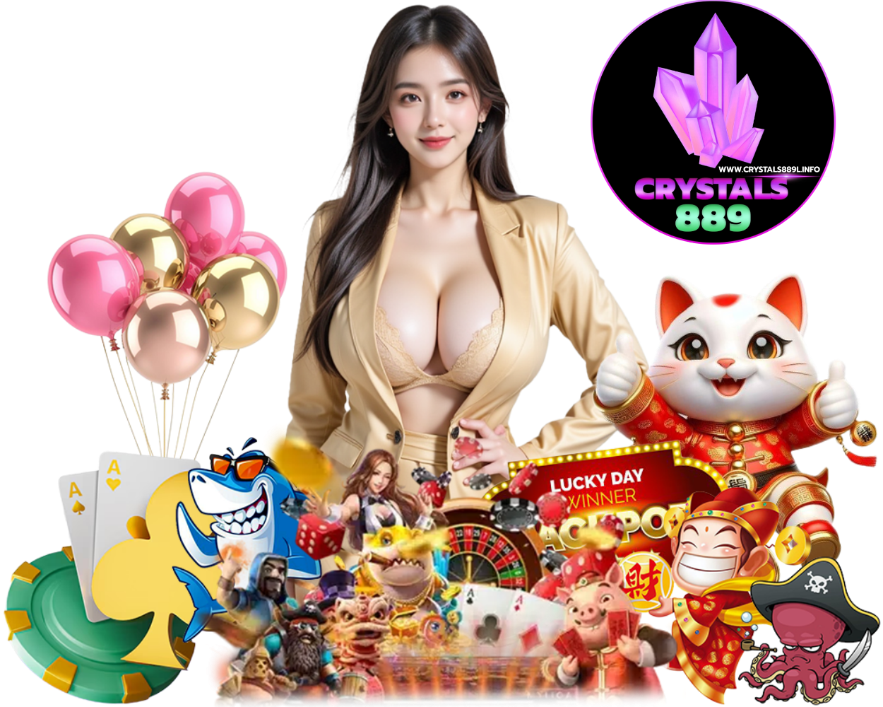 CRYSTALS889L สล็อตวอลเลท