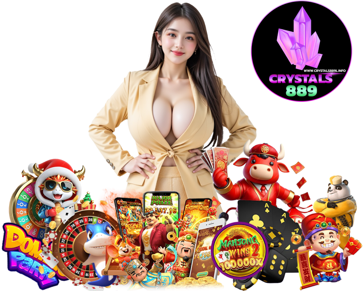 CRYSTALS889L โบนัส